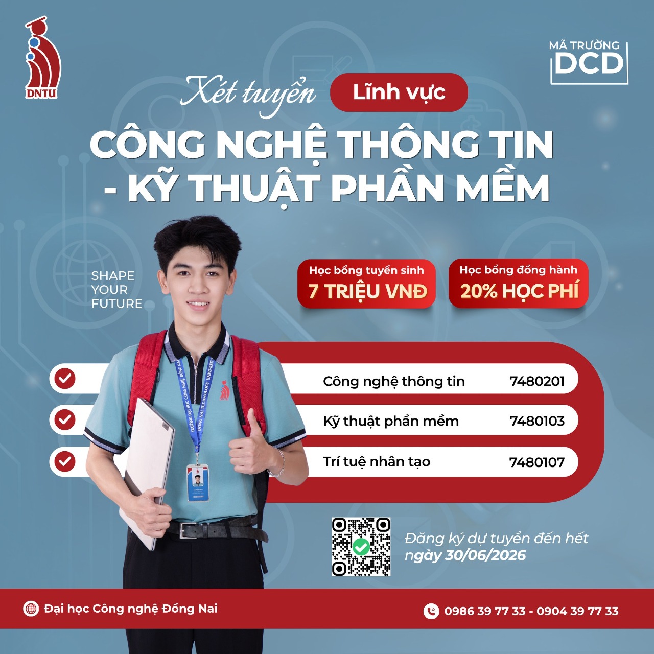 XÉT TUYỂN LĨNH VỰC CÔNG NGHỆ THÔNG TIN - KỸ THUẬT PHẦN MỀM